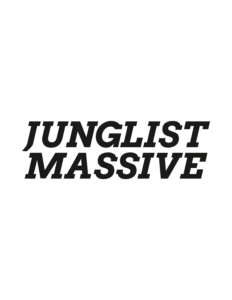 JUNGLISTMASSIVE shirtmotiv whiteborder